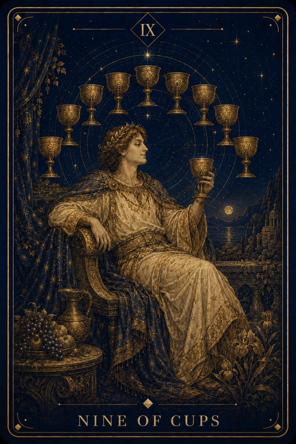 Nine of Cups
