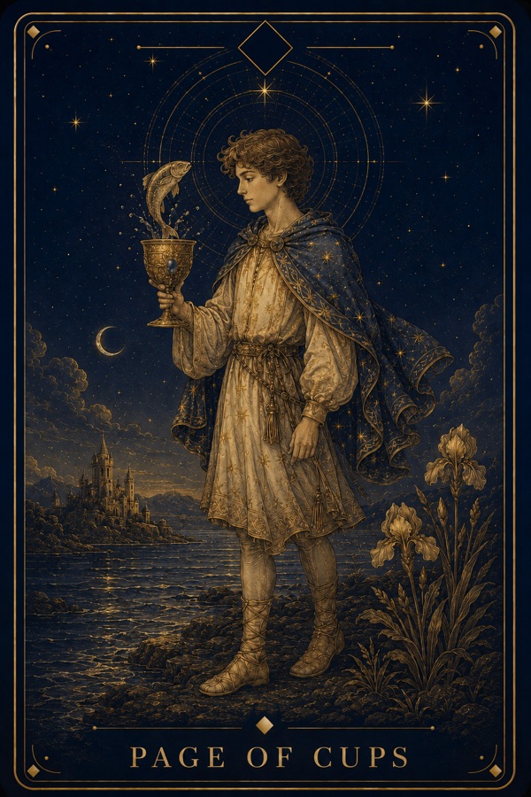 Page of Cups