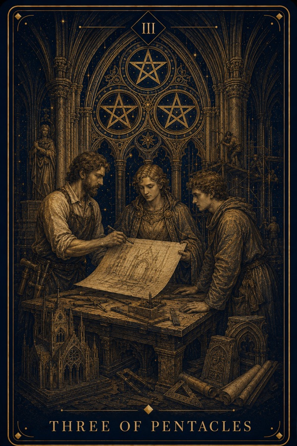 Three of Pentacles