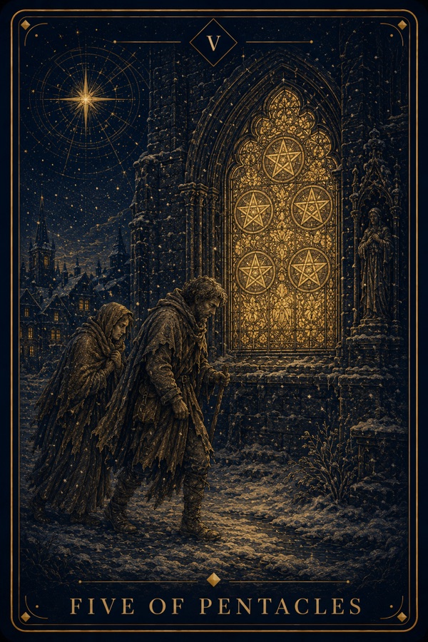 Five of Pentacles