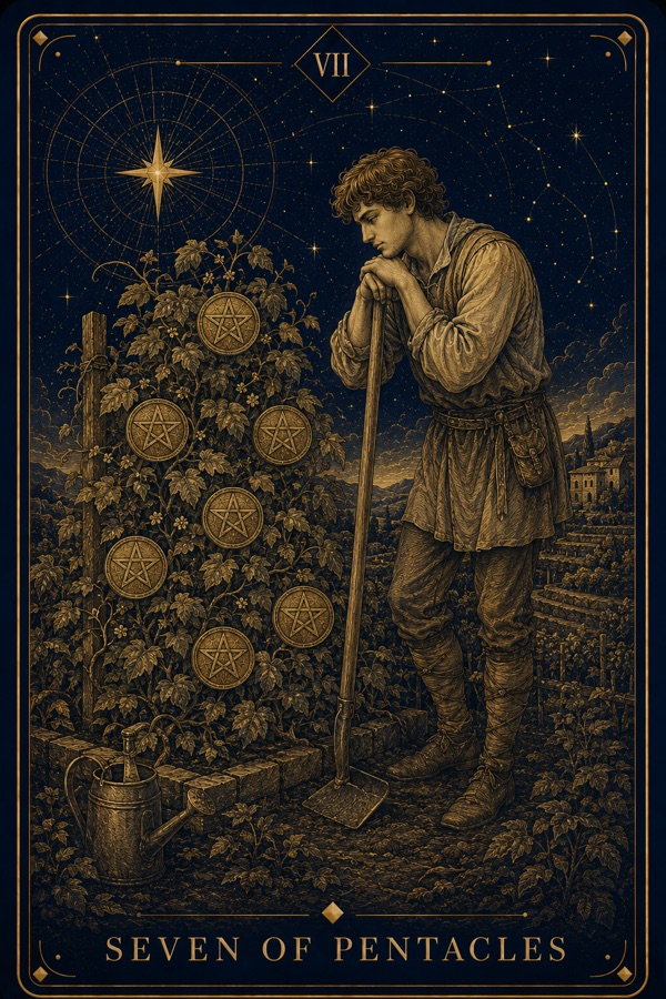 Seven of Pentacles