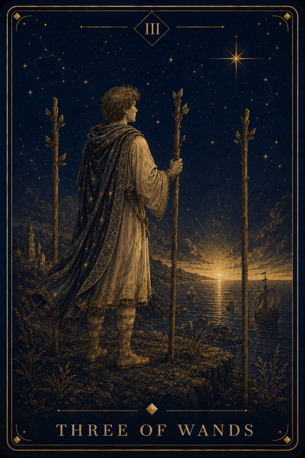 Three of Wands