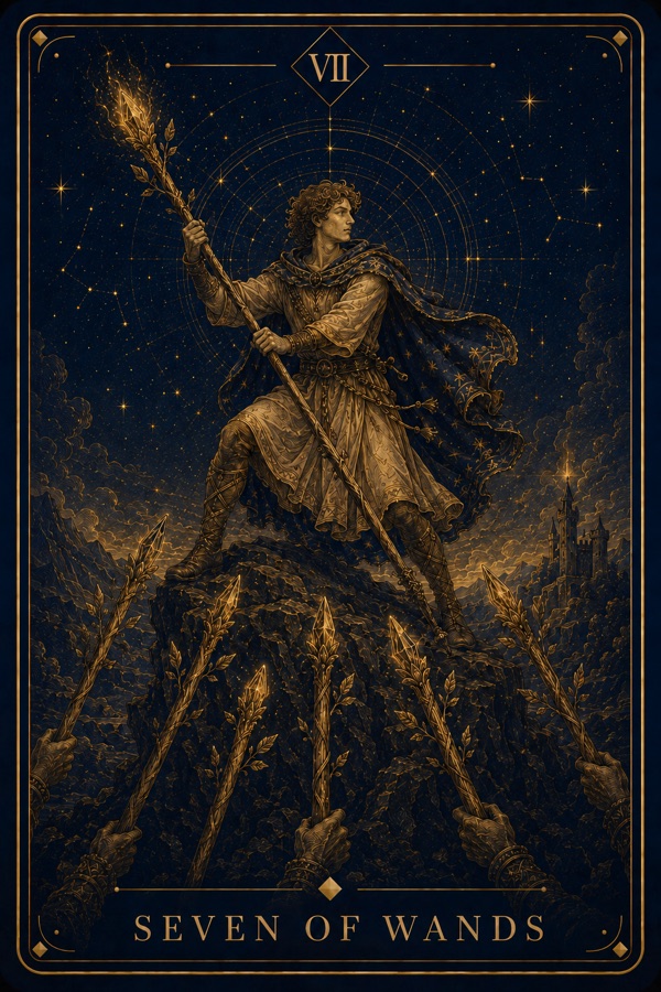 Seven of Wands