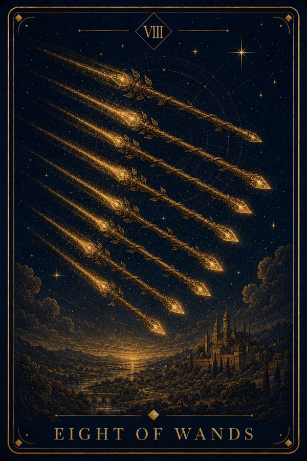 Eight of Wands